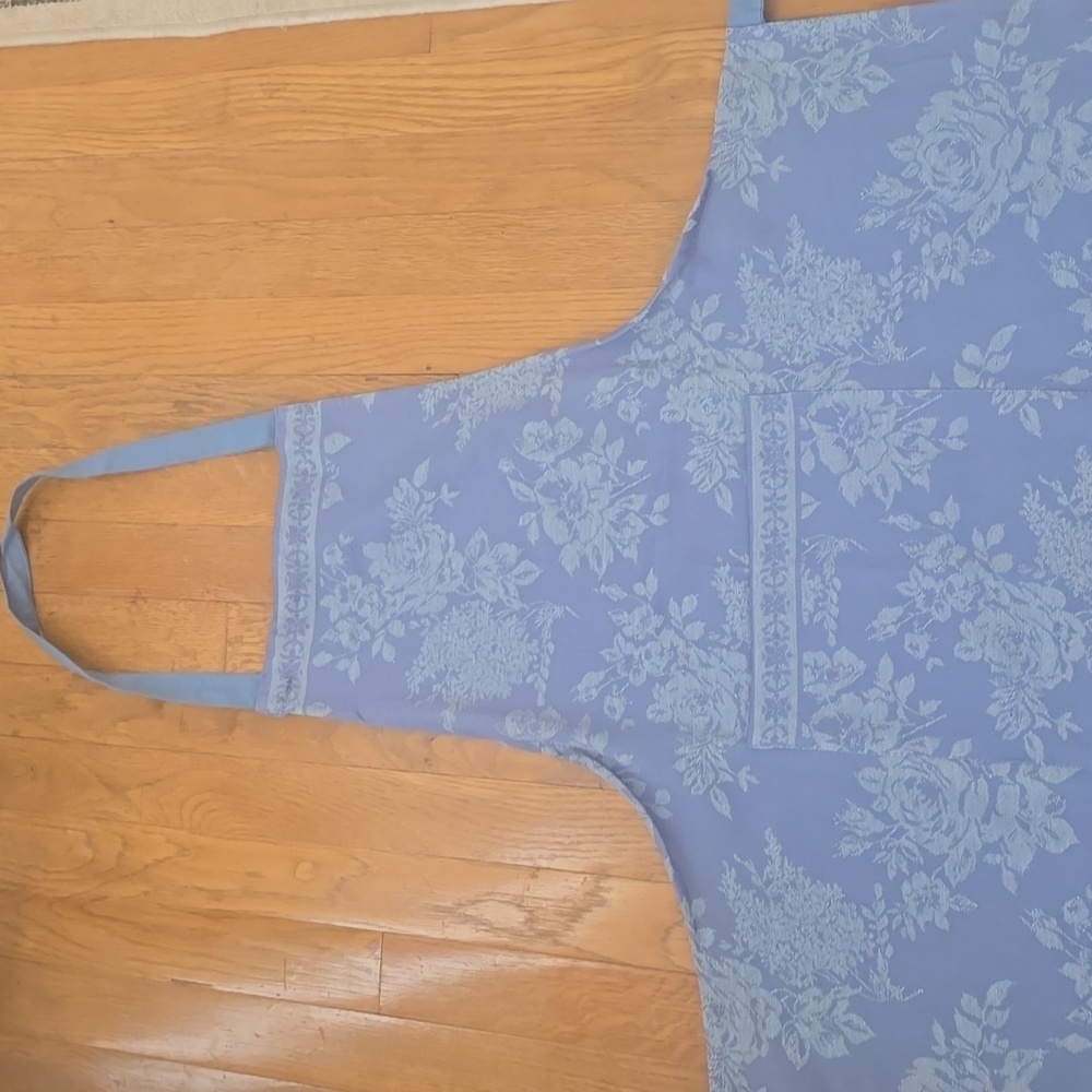 BILTMORE BRAND BLUE KITCHEN APRON 30"X36"